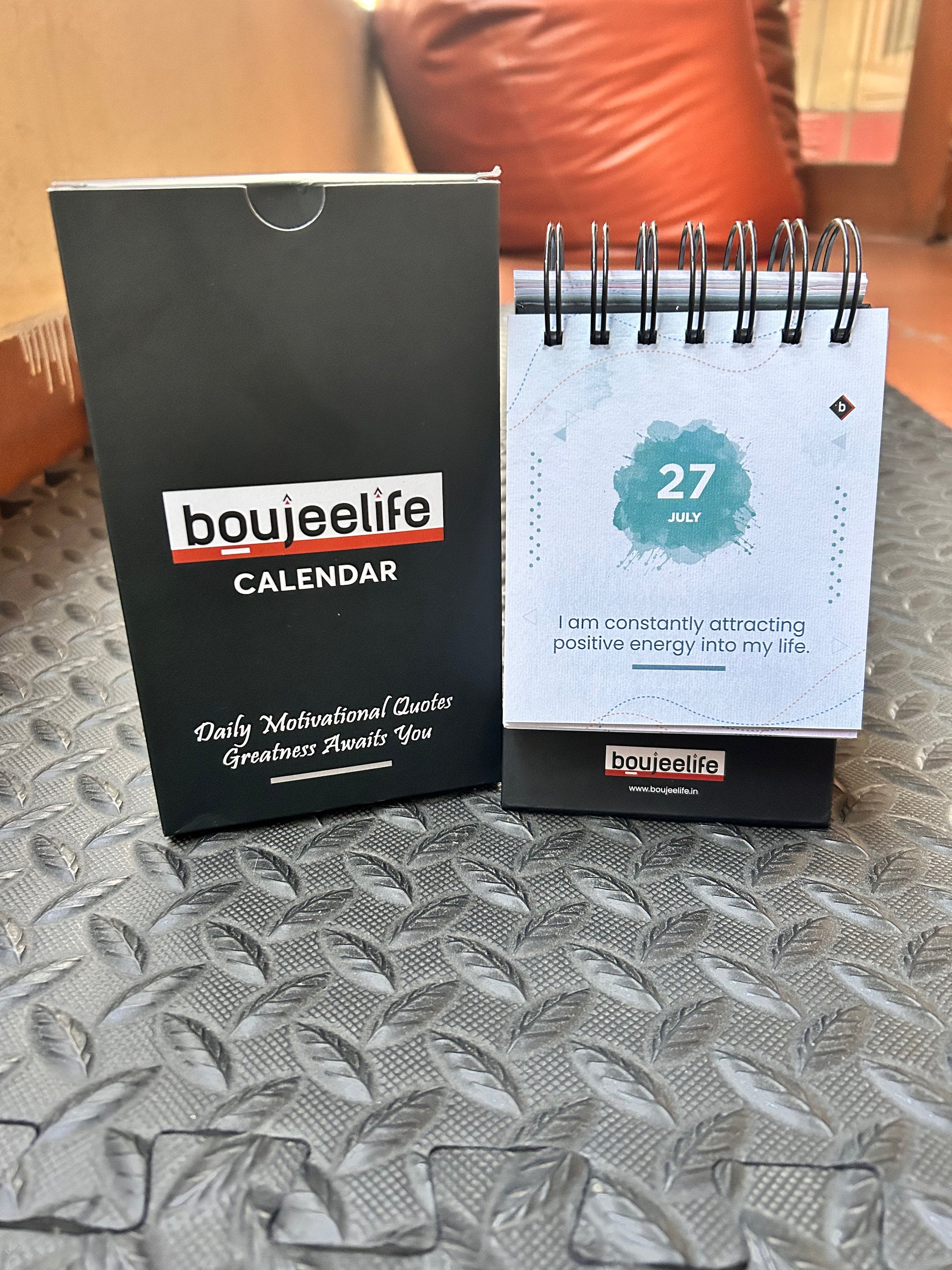 Motivational Daily Table Calendar Boujeelife motivational-daily-table-calendar-boujeelife
